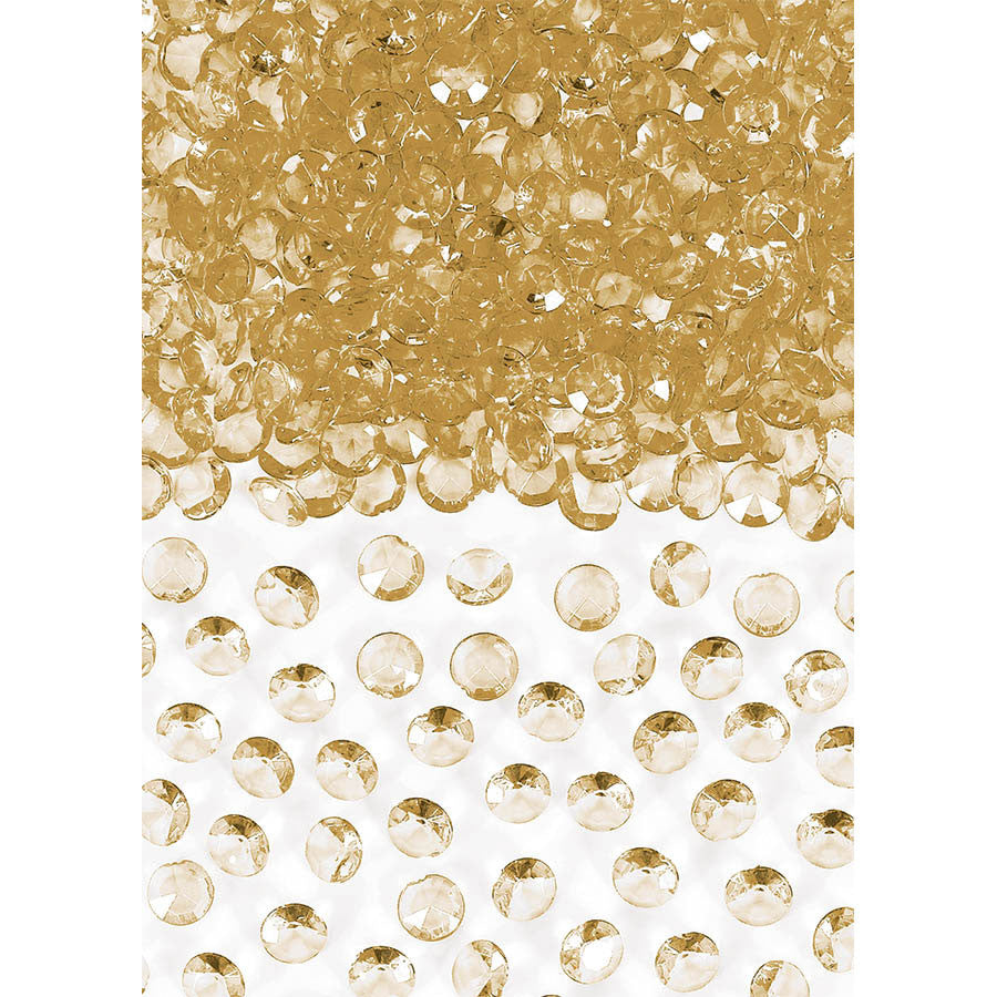 Confetti Gems - Gold