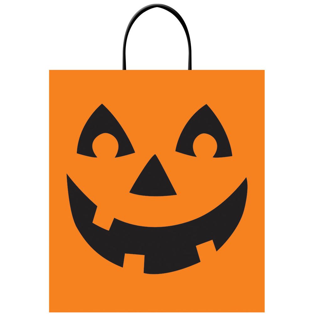 Jack-O-Lantern Trick or Treat Bag