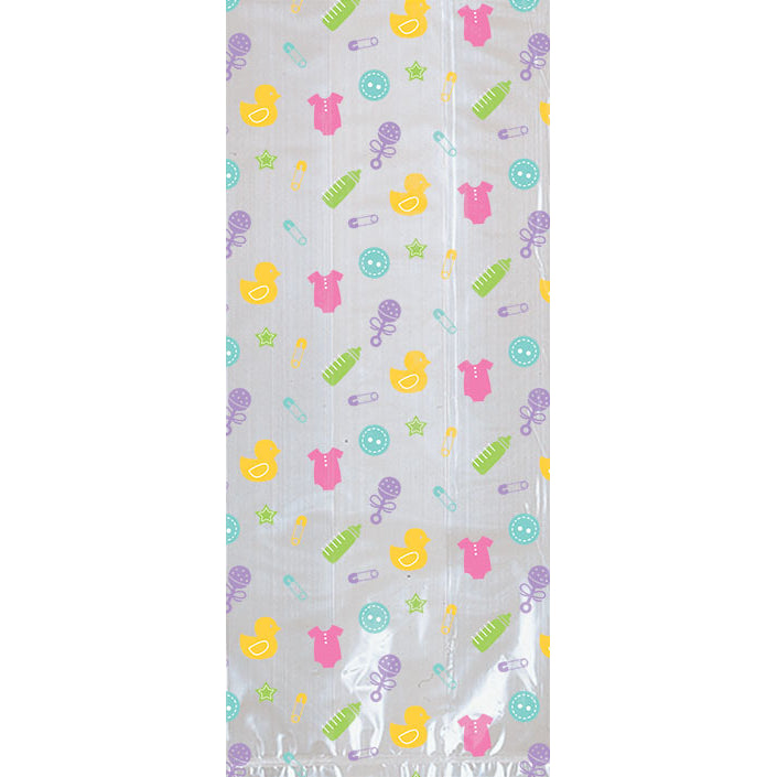 Neutral Baby Shower Cello Treat Bags (20ct)
