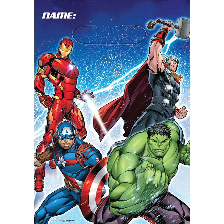 Epic Avengers Loot Bags (8 ct)