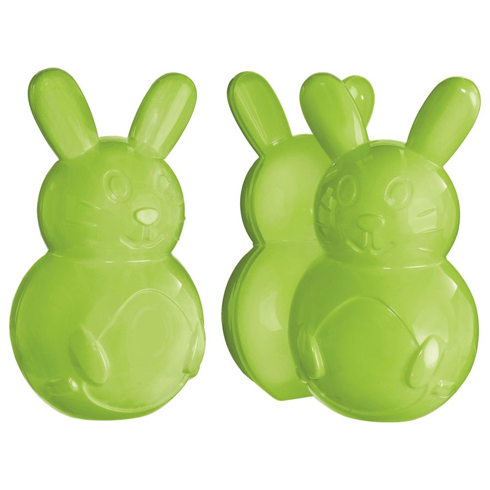 Large Fillable Easter Bunny Green (1ct)
