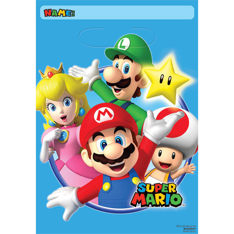 Super Mario Loot Bags (8ct)