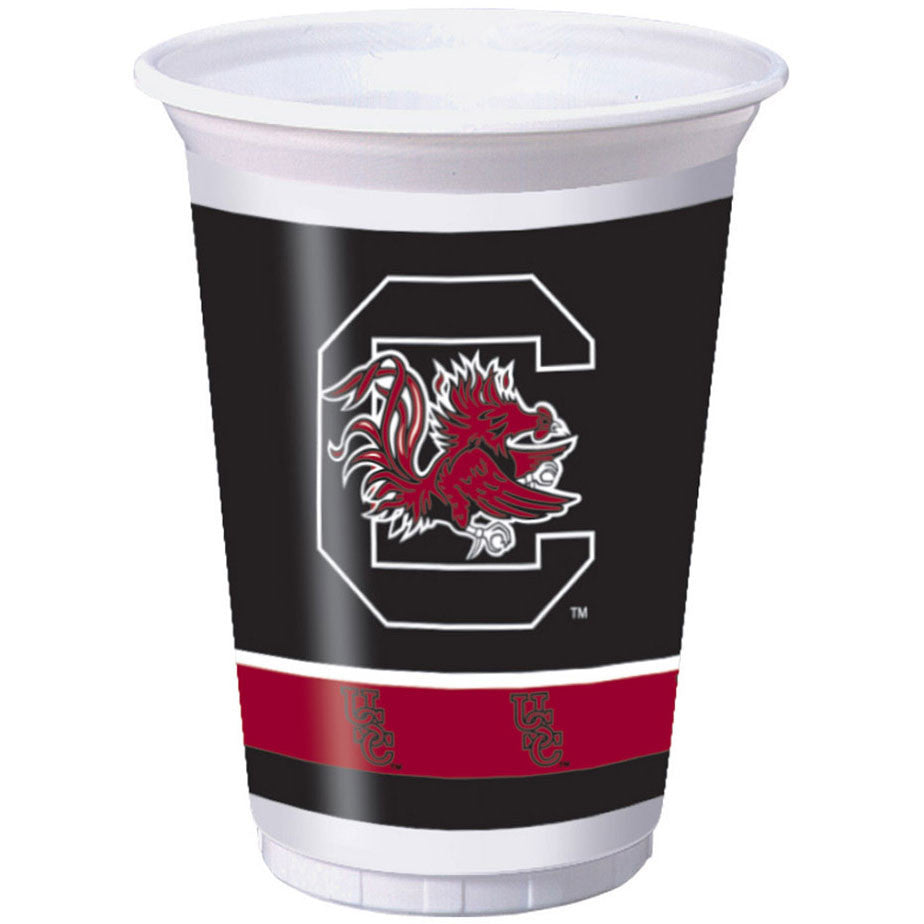 University of South Carolina 20oz Plastic Cups (8ct)