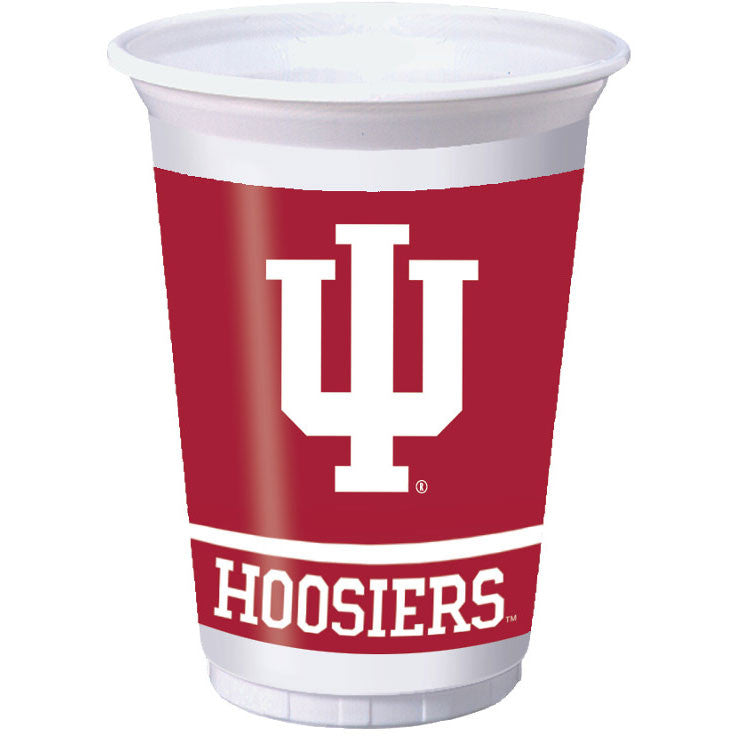 Indiana University 20oz Plastic Cups (8ct)