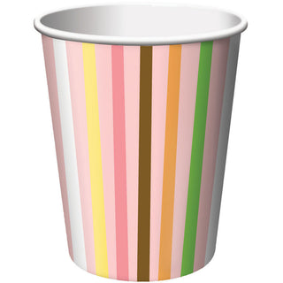 Sweet At One Girl 9oz Cups (8ct)