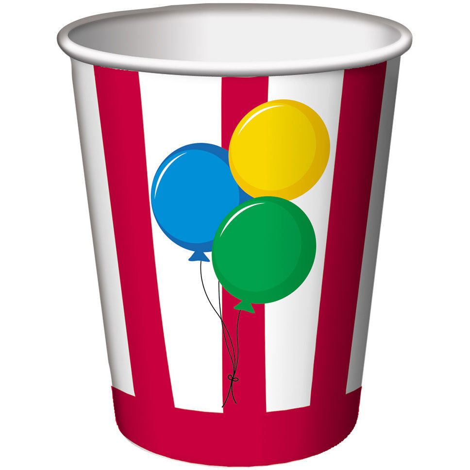 Circus Time! 9oz Cups (8ct)
