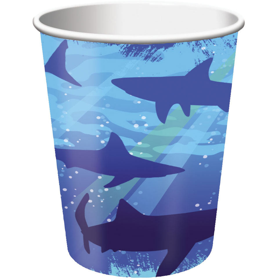 Shark Splash 9oz Cups (8ct)