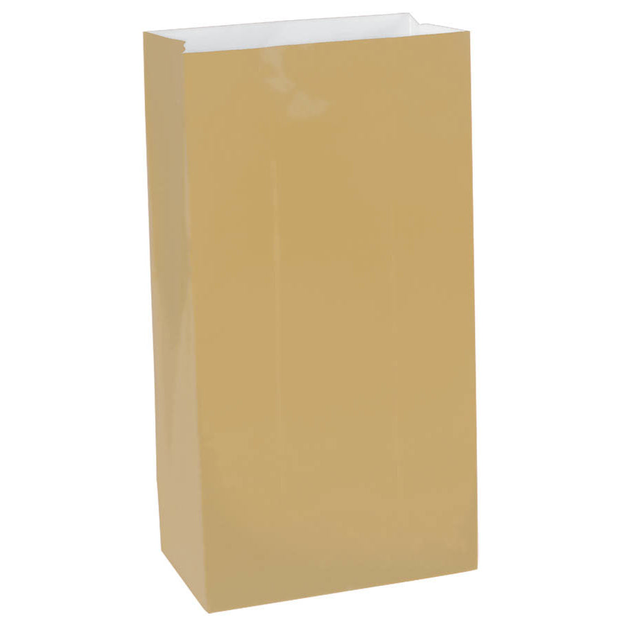 Gold Treat Bags (12ct)