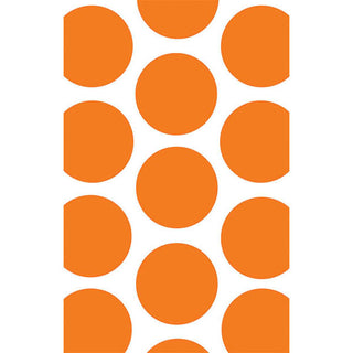 Orange Peel Polka Dot Favor Bags (10ct)