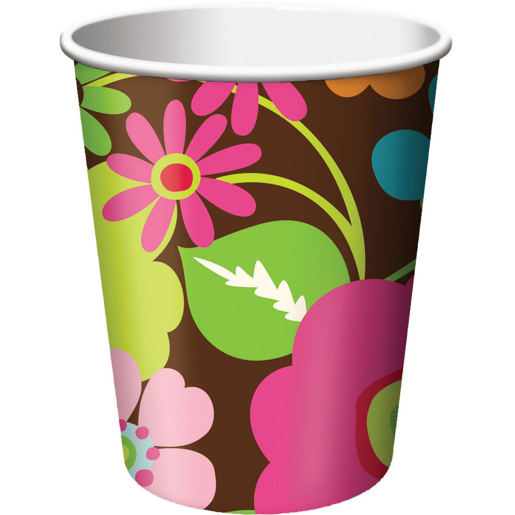Rachel's Garden 9oz Paper Cups (8ct)