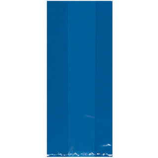 Bright Royal Blue Large Cello Bags (25ct)