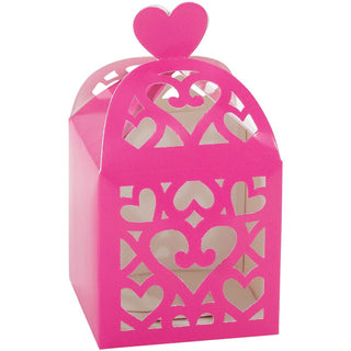 Favor Lantern Box - Bright Pink