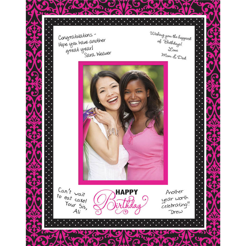 Black and Pink Autograph Matte