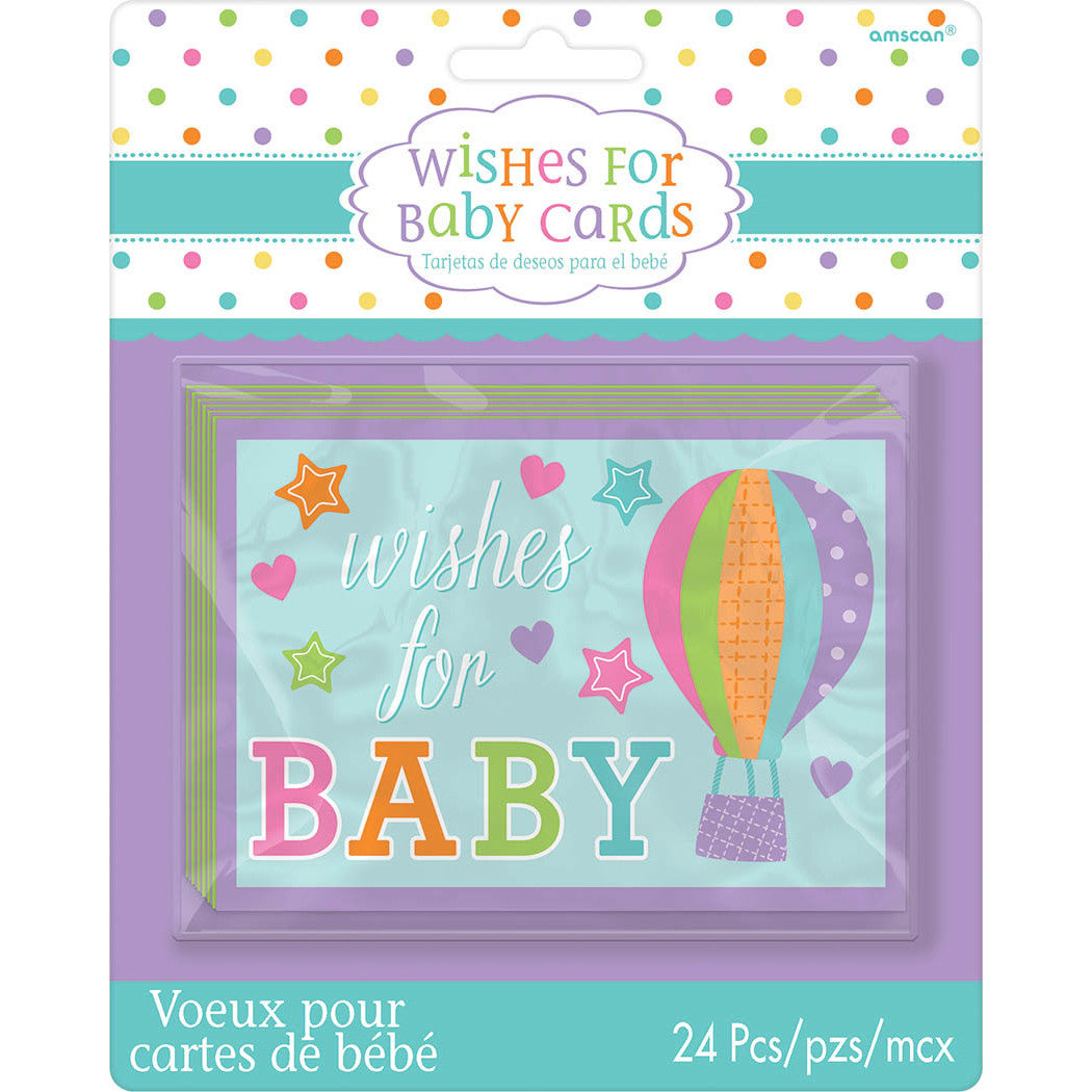 Wishes For Baby Cards (24ct)
