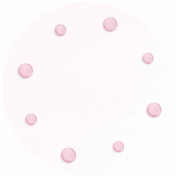 Pink Dot Tulle Circles (12 ct)