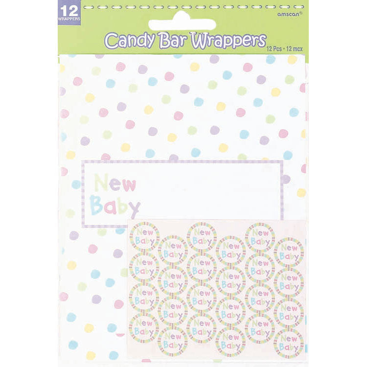 Baby Shower Candy Bar Wrappers