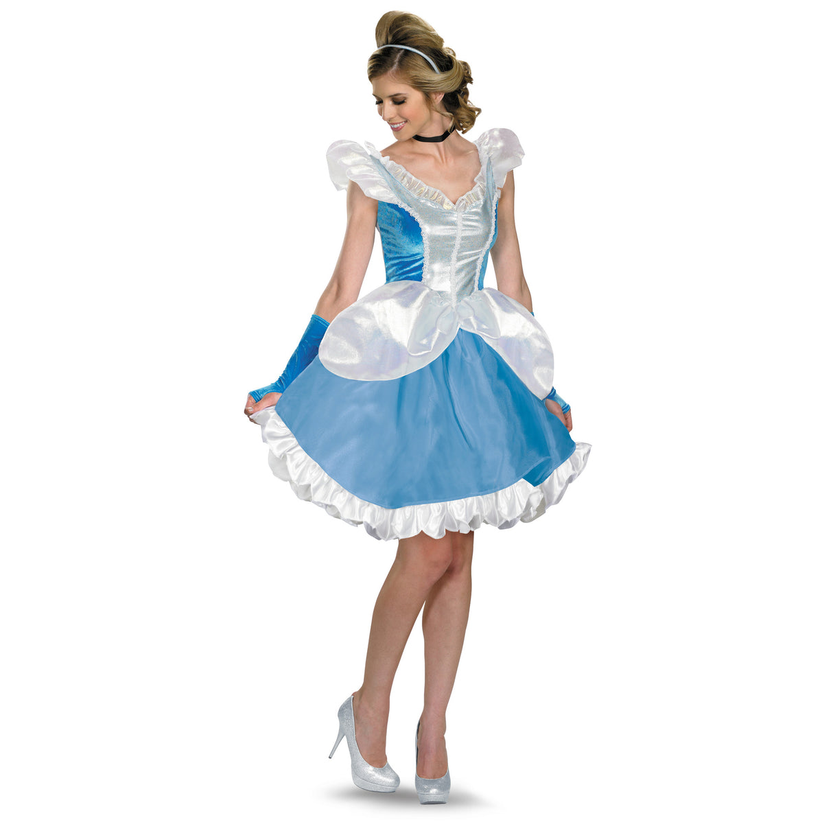Cinderella Fab Deluxe Costume Womens S (4-6)
