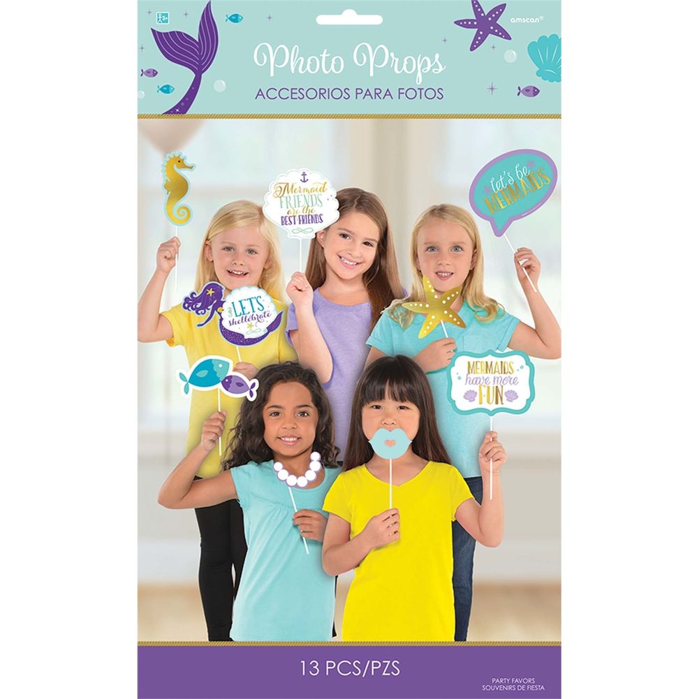 Mermaid Wishes Photo Props (13 ct)