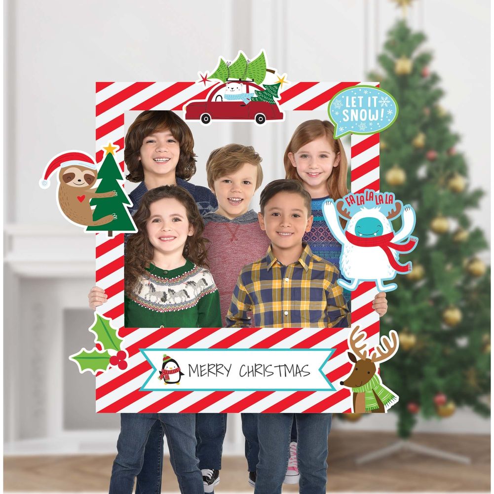 Giant Customizable Christmas Photo Frame (15 ct)