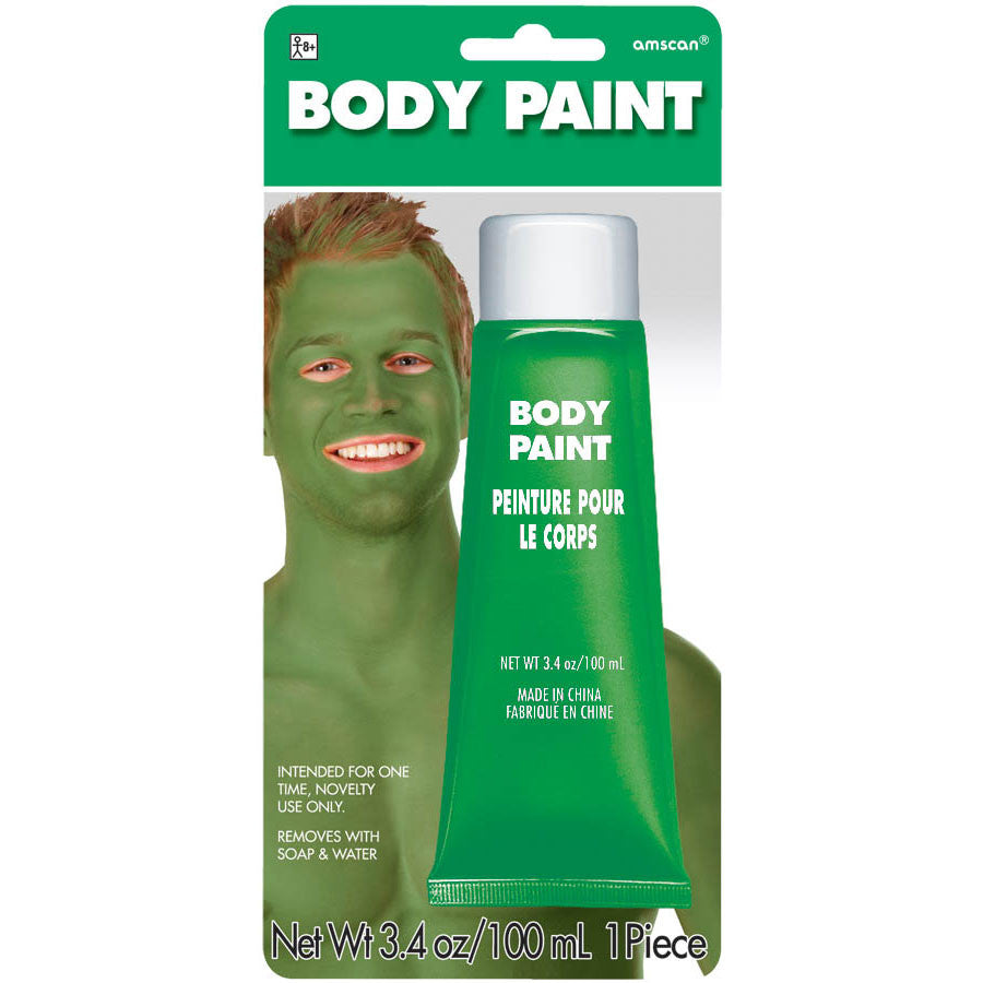 Green Body Paint Tube