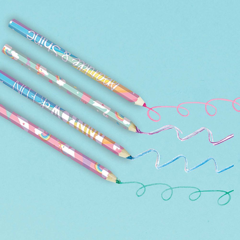 Magical Rainbow Multicolor Pencils, 4ct