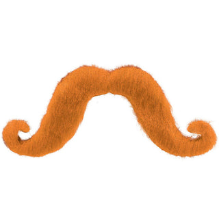 Orange Handlebar Mustache