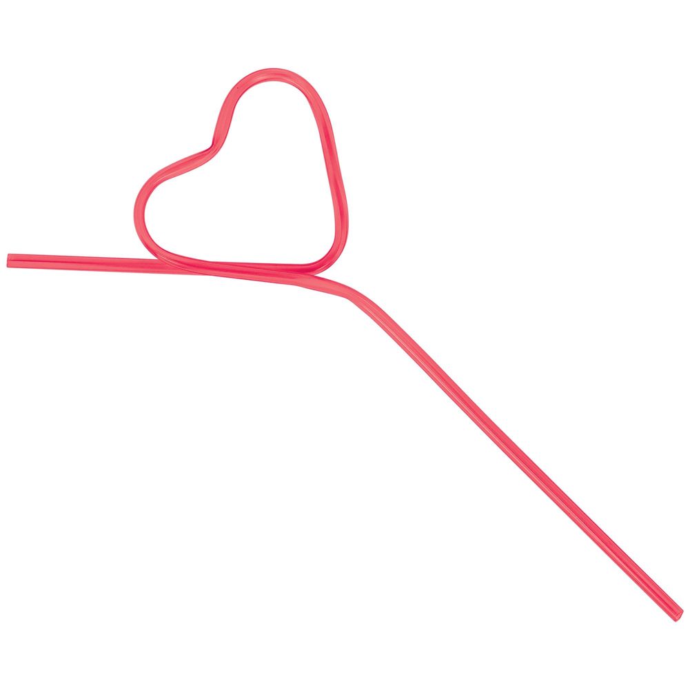 Heart Shaped Silly Straws (10ct)