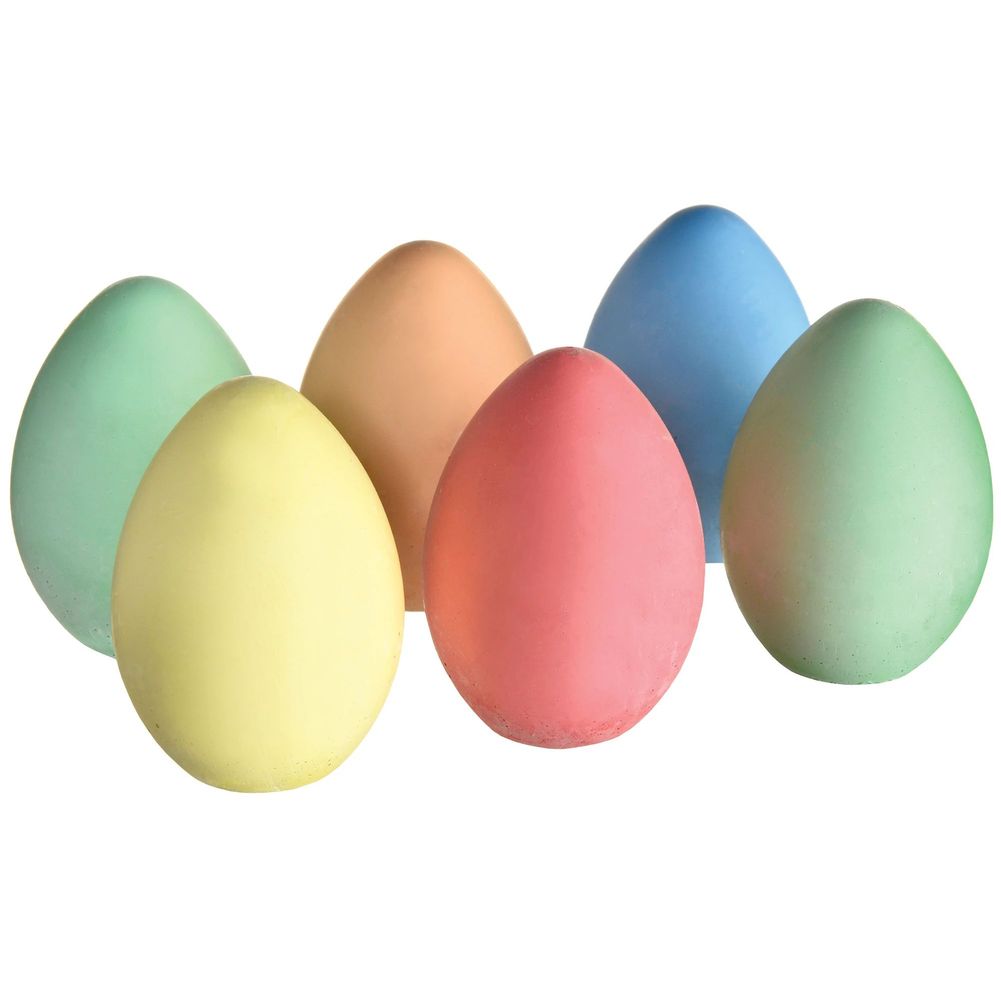 Egg Sidewalk Chalk (6ct)