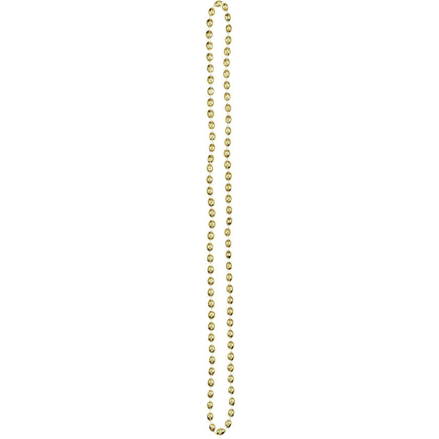 Gold 30" Metallic Beads