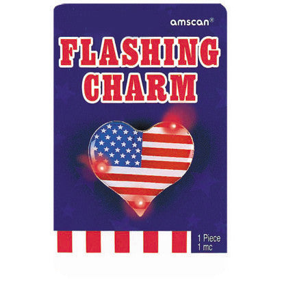 Patriotic Flashing Charm