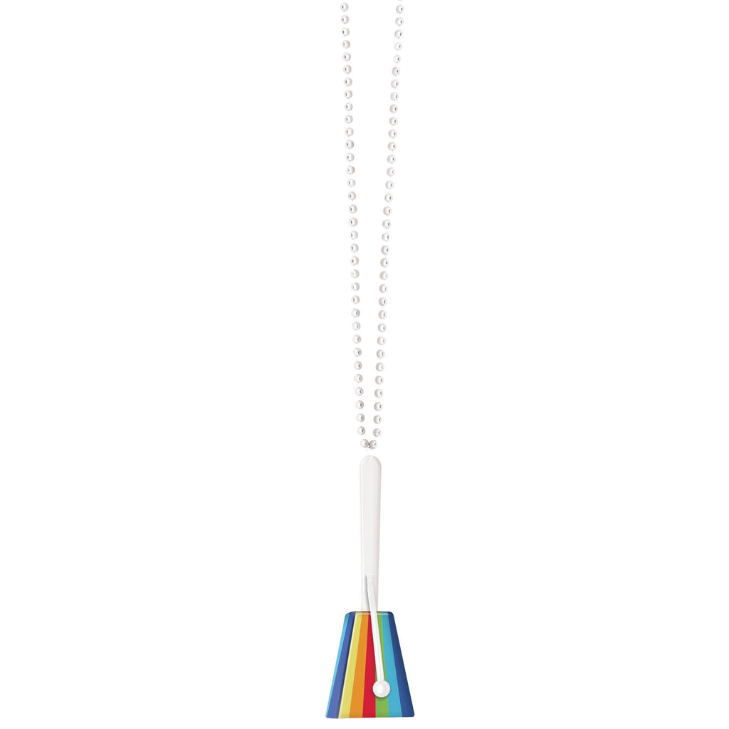 Rainbow Clacker Necklace