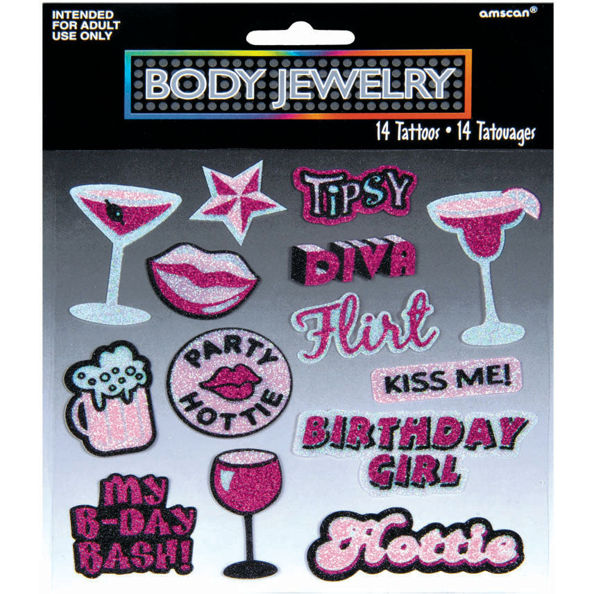 Birthday Body Jewelry