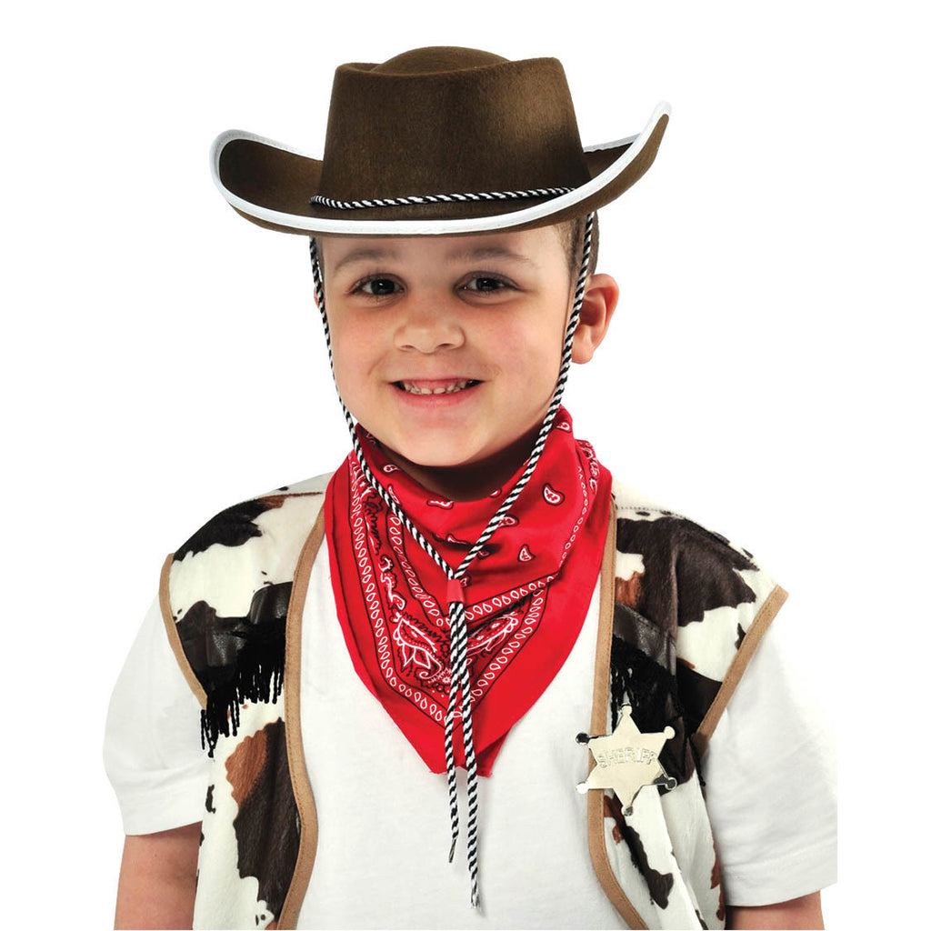 Cowboy Hat Brown Child