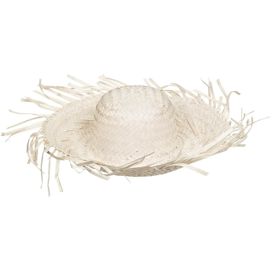 Straw Beach Hat (1ct)