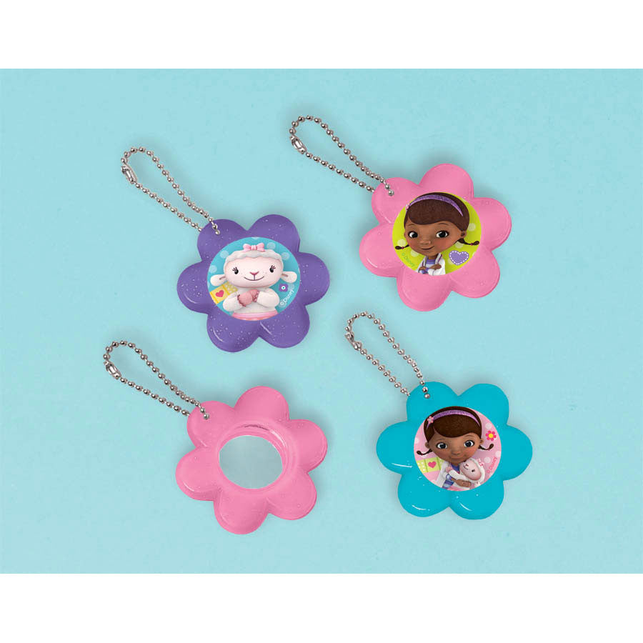 Doc McStuffins Flower Mirror Keychains