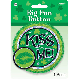Big Fun Kiss Me Button