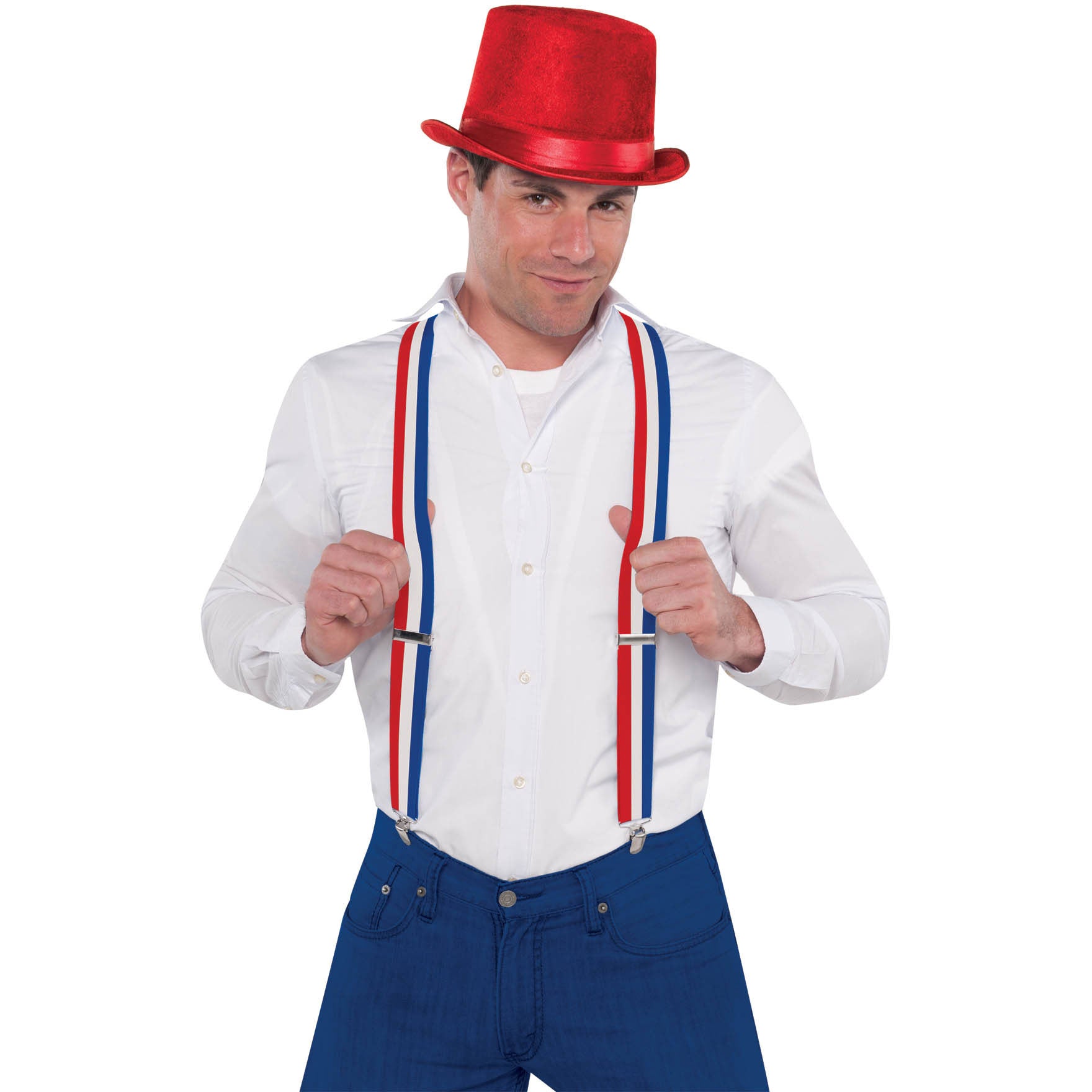 Patriotic Flag Suspenders