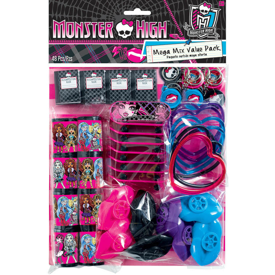 Monster High Favor Pack (48 Pieces)