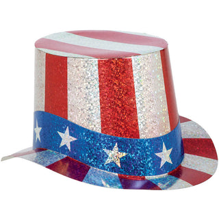 Patriotic Prismatic Paper Top Hat