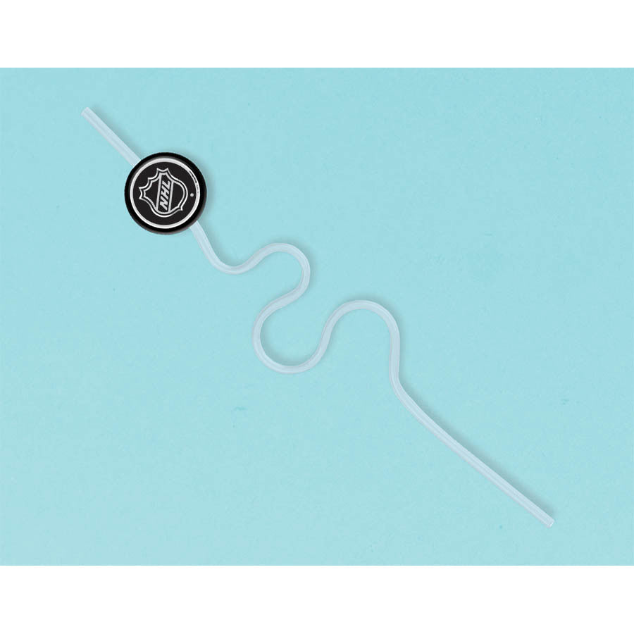 NHL Krazy Straw