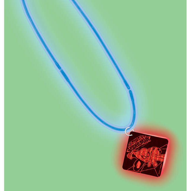 Spider-Man Glow Pendant Necklace