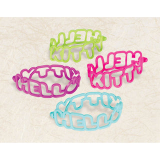 Hello Kitty Rainbow Rubber Diecut Bracelet