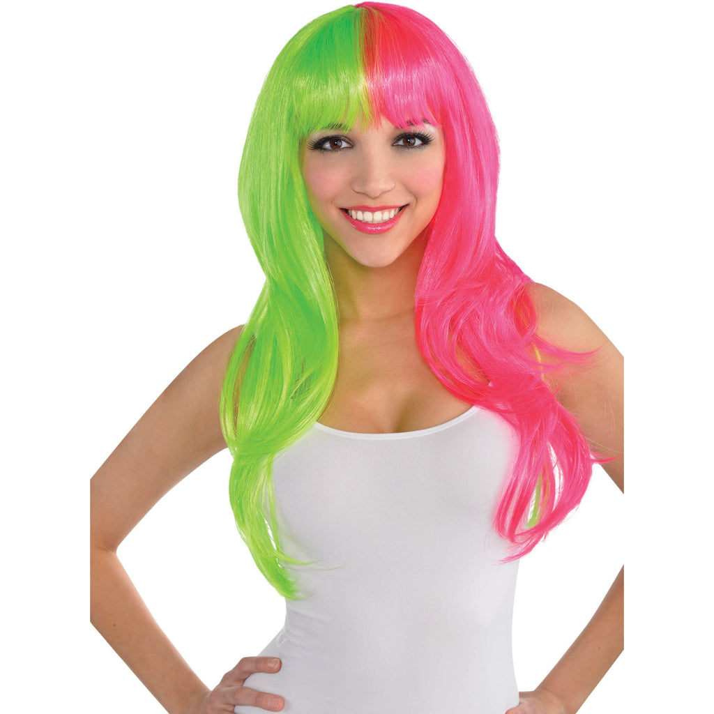 Glamorous Neon Wig