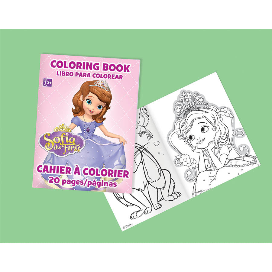 Sofia the First Coloring Book