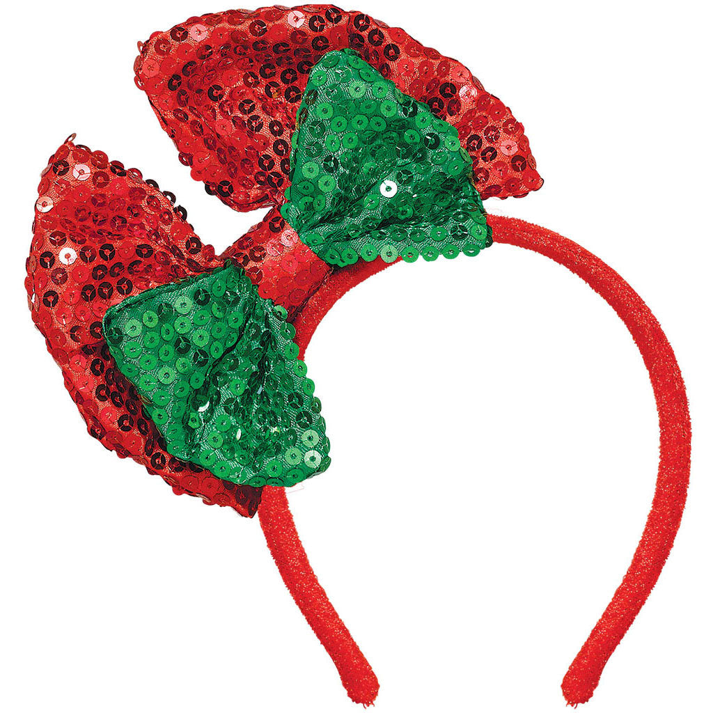 Christmas Bow Headband