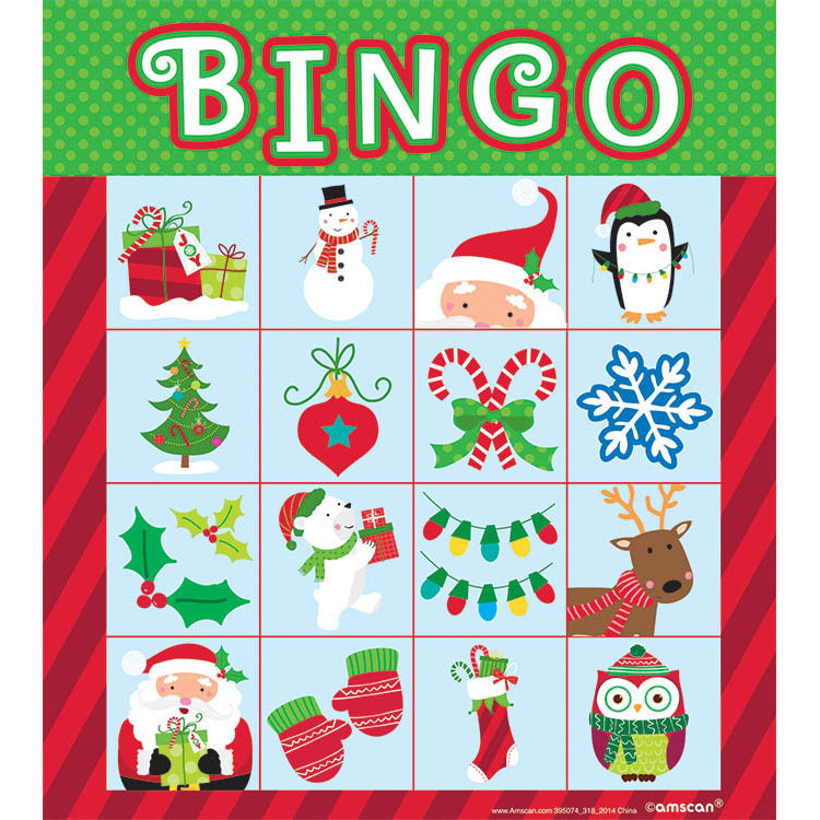 Christmas Bingo Game Kit