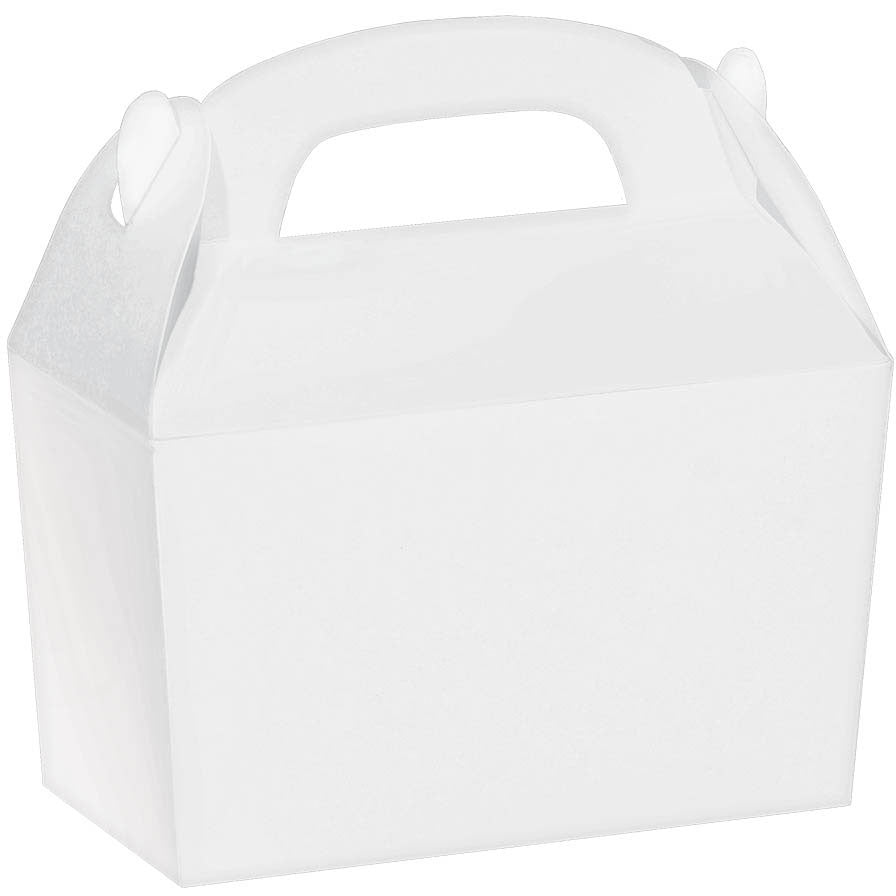 Frosty White Gable Treat Box