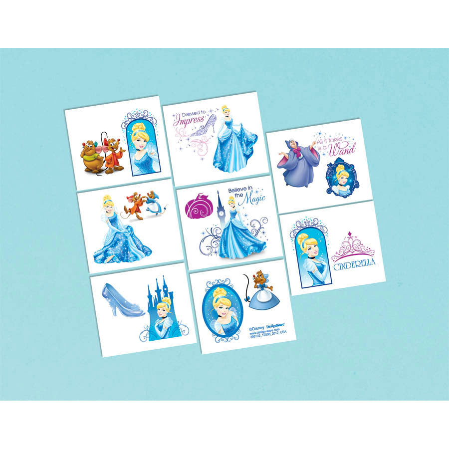 Cinderella Sparkle Tattoos