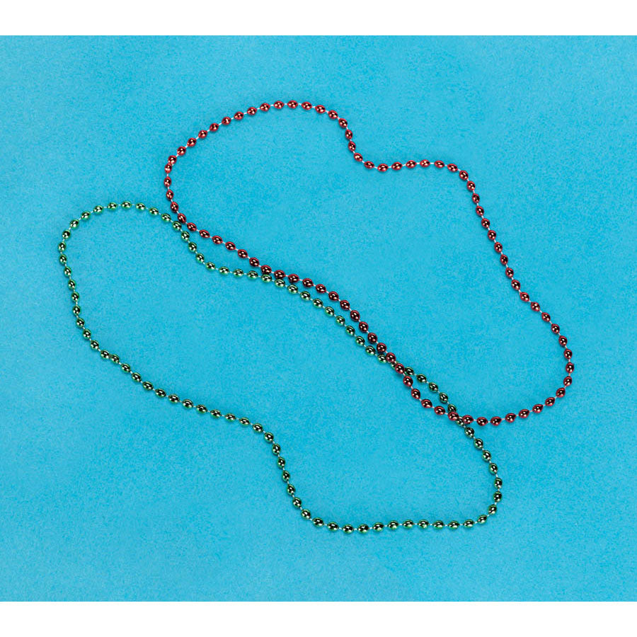 Red and Green Beads