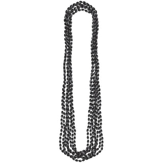 Black Metallic Beads